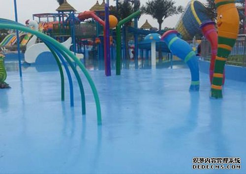 什么是聚脲?哪些工程可以用到聚脲?(圖1) 水上樂園聚脲防水