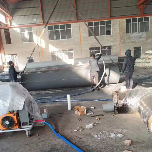 管道防水聚脲噴涂機(jī) 無氣噴涂機(jī)能夠噴聚脲涂料嗎(圖3) 管道防水聚脲噴涂案例