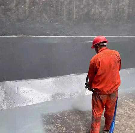 污水處理廠聚脲噴涂料價錢